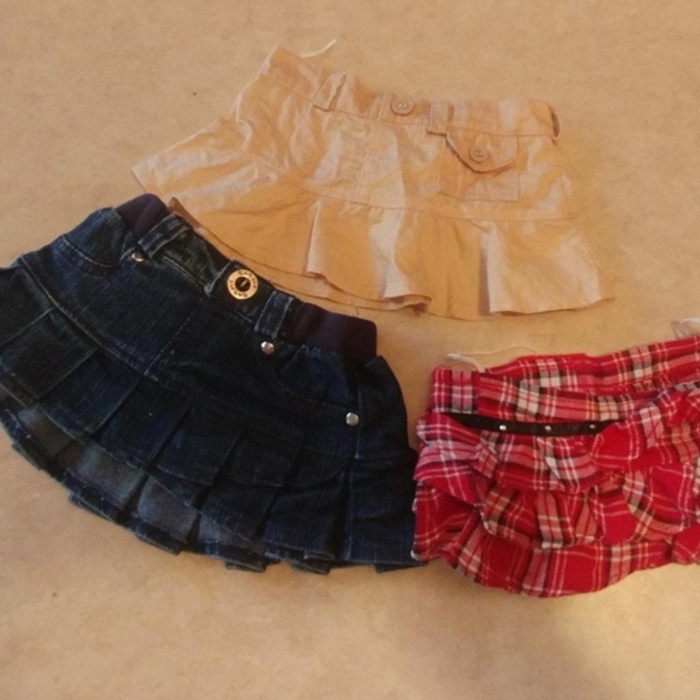 3 Build-A-Bear Workshop skirts